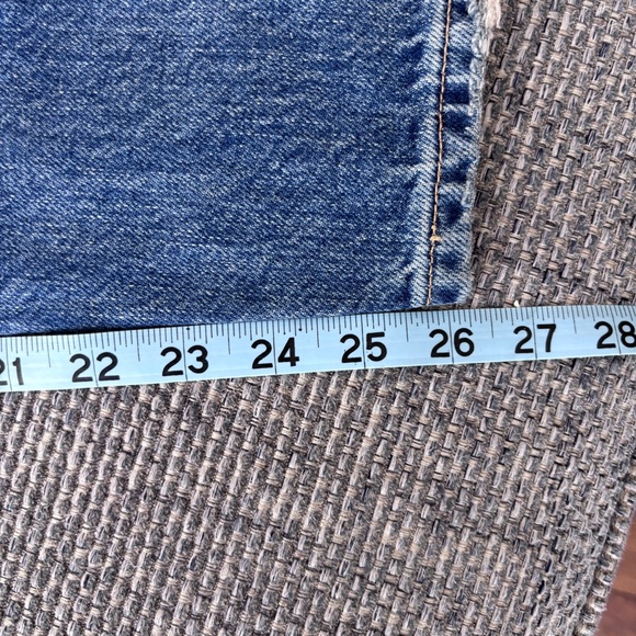 Zara NWT Women’s Midrise Cropped Carrot Leg Blue Jeans | Size 8 (40) - Picture 11 of 12